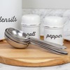 Darware Portion Control Serving Spoons Set (6pc) – Stainless Steel