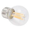 6Pcs Dimmable LED Lamp Bulbs G45 E27 4W Transparent Filament