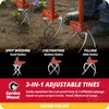 Garden Weasel Claw Pro - 3-in-1 Cultivate, Loosen, Aerate, Weed
