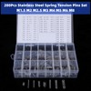 280Pcs Stainless Steel Spring Tension Pins Set Assortment with Box