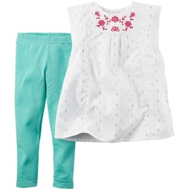 Carter's 2 Pc Playwear Sets, Print, 12 Months