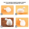 CORHAD 10Pcs Squeeze Toy Insert Bubbles Elastic DIY Bubble Accessories