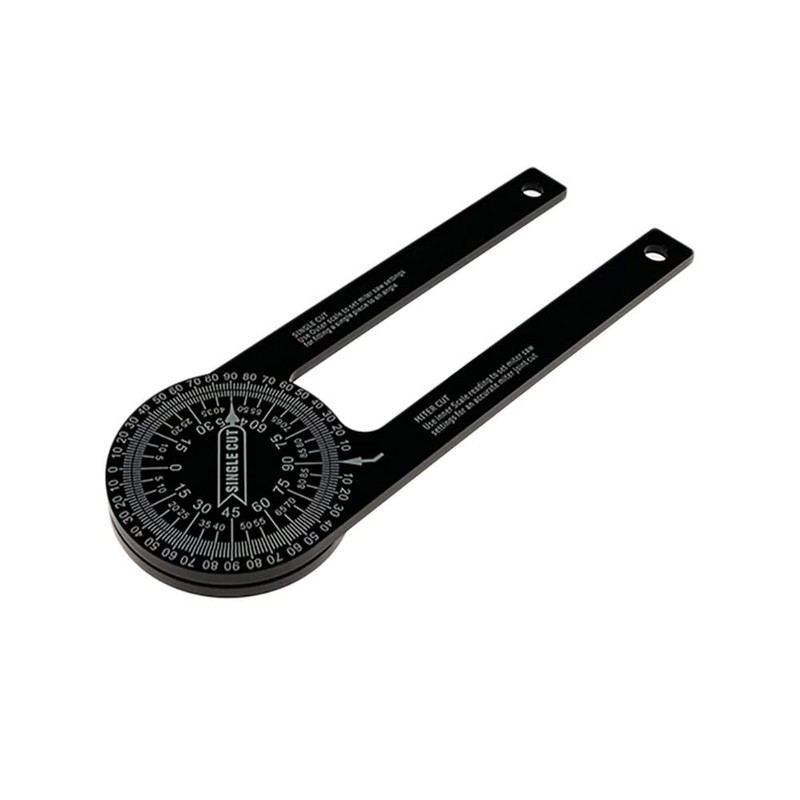 VOANZO Metal Protractor Bevel Gauge Carpenters Tool Angle Finder Tool