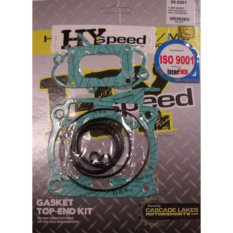 HYspeed Top End Head Gasket Kit Set Yamaha YZ125 2002-2004