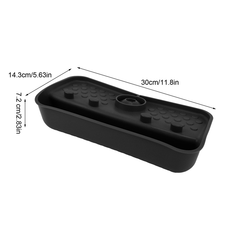 Sink Drain Basket Splash Proof Silicone Vegetable Food Strainer for