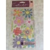 STICKO STICKERS COLORFUL PASTEL FLOWERS MULTI-COLOR 24PCS
