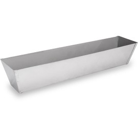 WAL-BOARD TOOLS Drywall Mud Pan, 18 Inch, Stainless, Made in the USA, 023-004