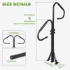 Hot Tub Handrail, 360-Degree Rotatable SPA Handrail, 41"-53" Adjustable Height,