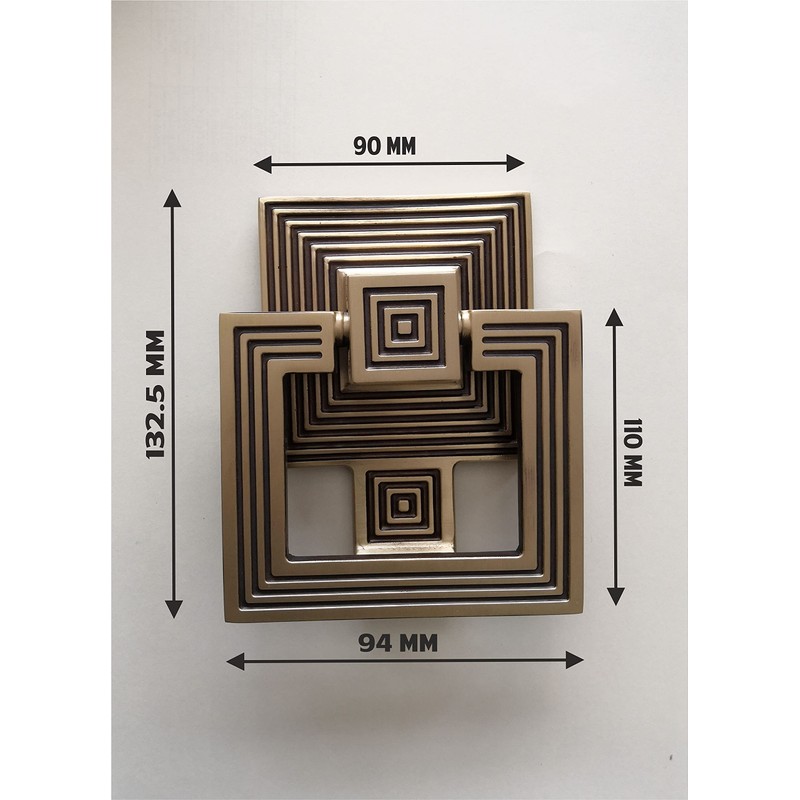 Modern Square Door Knocker
