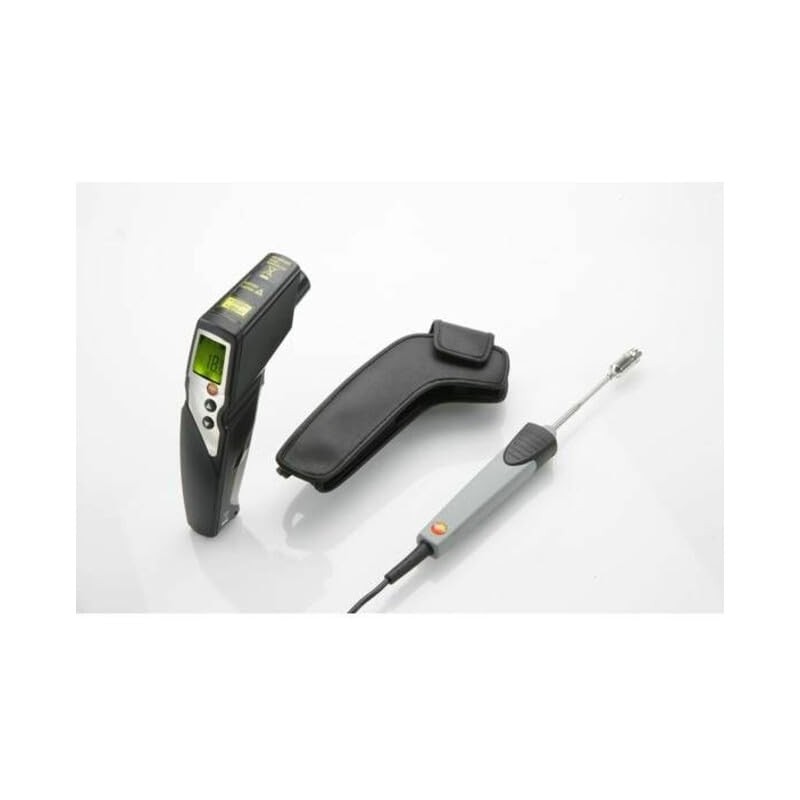 Testo 0560 8314 830-T4 Infrared Thermometer with 2-Point Laser Sighting