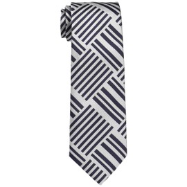 Florene JKY000002-008 Iguro Kobanai Necktie, White 1, Standard, white 1
