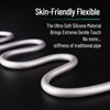 BriskSpring Bidet Hose Replacement, Ultra-Soft Silicone Shower Hose, 47 Inch