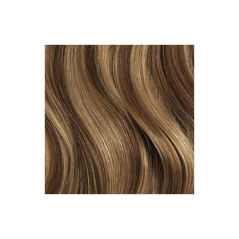 Chestnut Brown Highlights Single Hair Color Sample