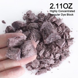 Renfio Candle Dye, 2.11oz/60g Red Candle Dye for Soy Wax Highly Concentrated Wax Dye for Candle Making Bulk Blocks Colored Tealight Candles Coloring Dyes Chips Candle Making Kit - Red