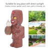 Mayan Smiling Face Totem Solar Light Creative Garden Solar Light