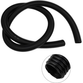 Tubo de extensión de manguera flexible para aspiradora, tubo de succión roscado EVA para limpieza del hogar (3 metros)