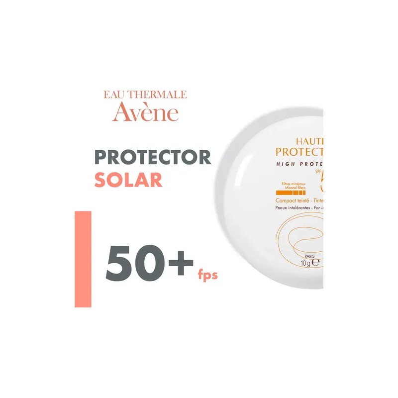 Protector Solar Avene FPS50 Compacto Avene Mineral Sunscreen SPF 50