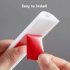 Bathroom Foldable Block water Stopper sealing strip shower threshold dam