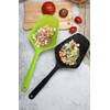 Kitchen Nylon Strainer Scoop Colander, Skimmer Spoon with Long Handle,