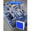 L LOHAS LED Blue Night Lights Plug into Wall 2-Pack,