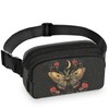Moth Fanny Pack for Women Belt Bag Fashion Waist Pouch