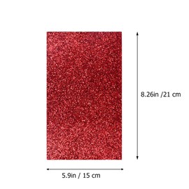 Milisten 15pcs Christmas Faux Leather Sheets, Christmas Themed Printed Synthetic Leather Sheet for Earrings Hair Bows and Craft Making