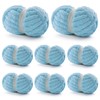 8 Pack Chunky Yarn for Hand Knitting - Chenille Yarn