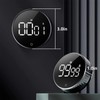 Magnetic Digital Kitchen Timer with LED Display, 3-Level Volume Adjustable