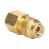 Adapter 1/4SAE Female to 1/2ACME Adapter Plug for R134A Car