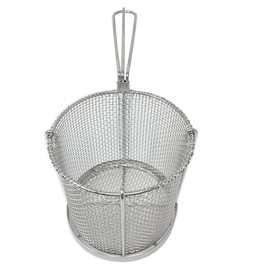 Spaghetti Basket 15cm Stainless Steel Cooking Kitchen Boiler Fryer Commercial Dumpling Noodle Strainer Skimmer Basket HTUK