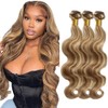 P4613 Human Hair Bundles Ombre Body Wave Human Hair Bundles
