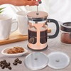 4 Pieces Attsky French Press Filter, 4 Inch Stainless Steel