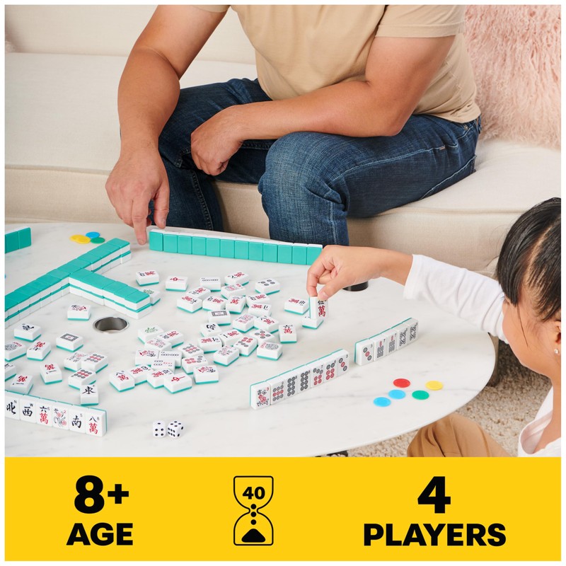 Spin Master Games Legacy Deluxe Mah Jong Classic Game with