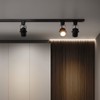 mirrea Bulb Replaceable LED Track Lighting Heads for Black H