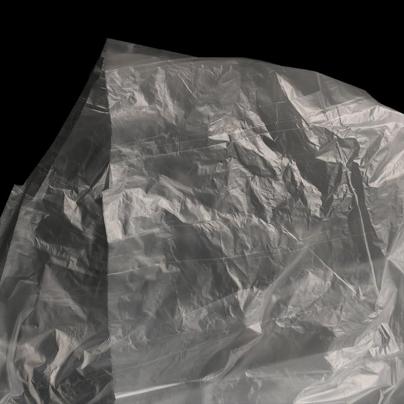 Tiardey Piece Waterproof and Dustproof Sofa Storage Cover, Transparent Sofa