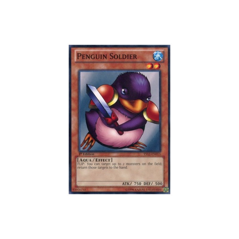 Yu-Gi-Oh! - Penguin Soldier (YS12-EN015) - Starter Deck: XYZ Symphony