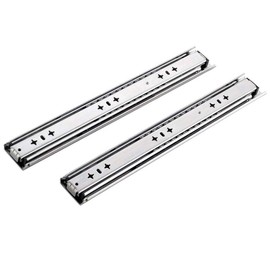 KINGO One Pair of 22 Inch Soft Close Ball Bearing 250 LB Capacity Heavy Duty Drawer Slides, Full Extension Cabinet Drawer Slides,Slide Rails Available in 16'',18'',20'',22'',36'' Lengths