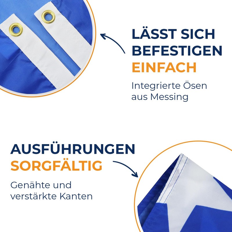 AZ FLAG BOSNIA AND HERZEGOVINA FLAG 3' x 5' -