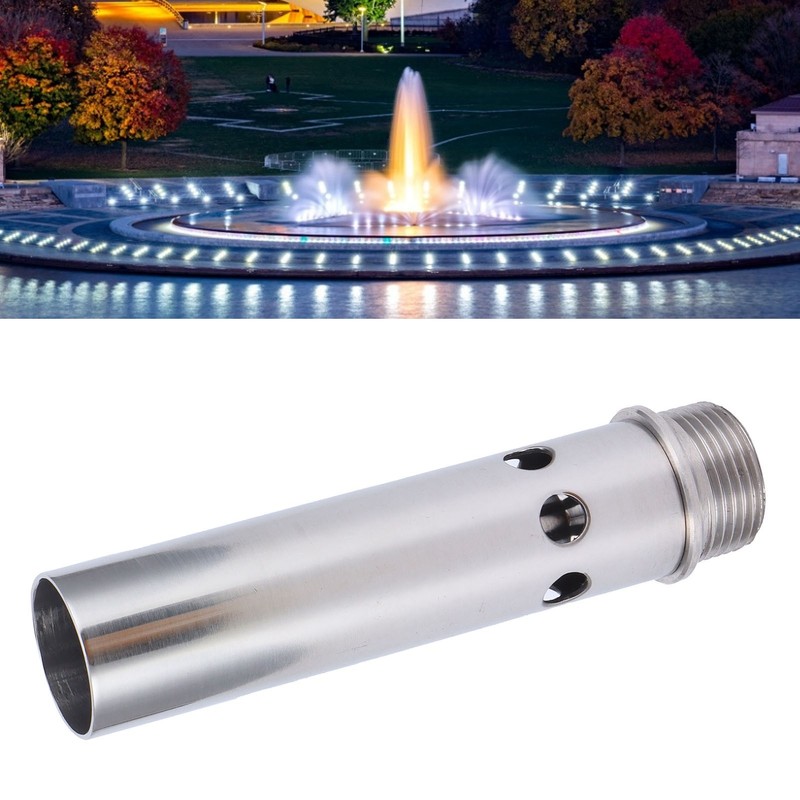 Male Thread Fountain Nozzle Bubbling Spray Head Pond Sprinkler for