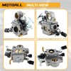 MOTOALL MS391 Carburetor with gaskets for Stihl MS311 11401200601,11401200605 WTE-9A