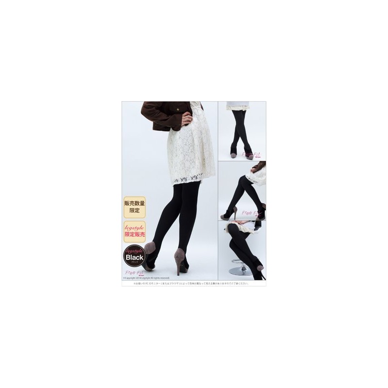 [Free Fit] Loose Tights, Made in Japan, 120 Denier, 3L,