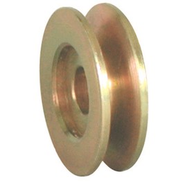 Powermaster Pulley 1-V Yellow Zinc 2-3/8in OD