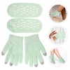 Outanaya 1 Set Moisturizing Gel Gloves Socks Set for Dry