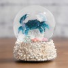 3.25"H Crab Snow Globe Ornament Home Decor Unique Gift
