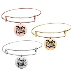 Theater Drama Bracelet - Drama Jewelry, Theatre Sport Jewelry - Drama Theater Lovers Jewelry - Drama Lover Jewelry Gift for Drama Students