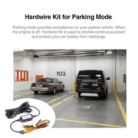 VIOFO HK3 Acc Hardwire Kit for A129, A129 Plus, A129 PRO, A129 IR, A119V3, Activates Parking Mode and Low Voltage Protection, Fuse is Required (Buy Separately)
