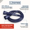 FightWon, 5mm PVC Jump Rope for Fitness | Adjustable Indoor/Outdoor