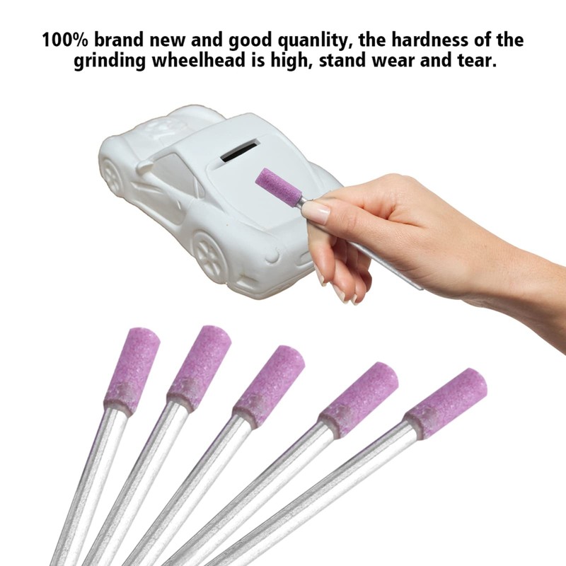 Yctze 50pcs/set Grinding Wheel Sharpening Set Rotary Tools with 4mm