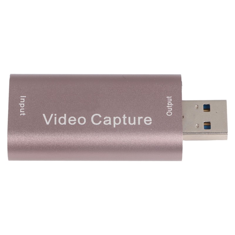 Video Capturing Card 1080P 60Hz USB Interface HD Input Aluminum