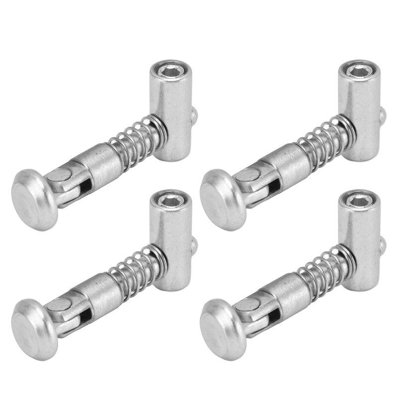 4Pcs Anchor Connector Hex Hole Profile Concealed Fitting European Standard